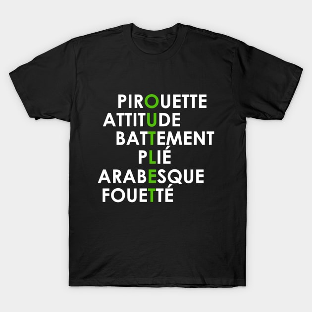 OUTLET Dance Terms T-Shirt by OutletDanceCo